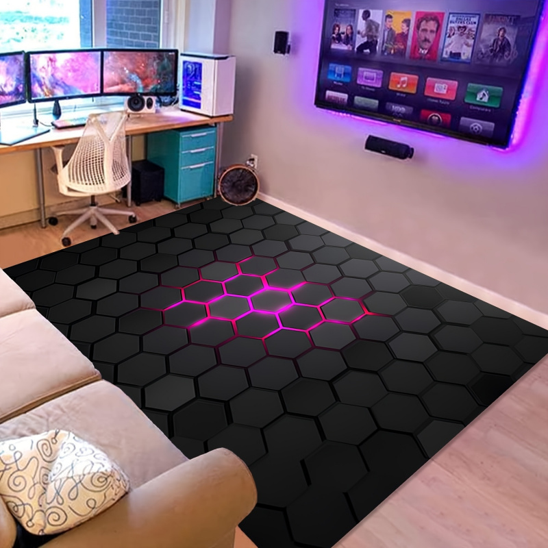 Office Print Tech - VIKAMA Tech-Style Carpet: Anti-Slip, Noise-Reducing Floor