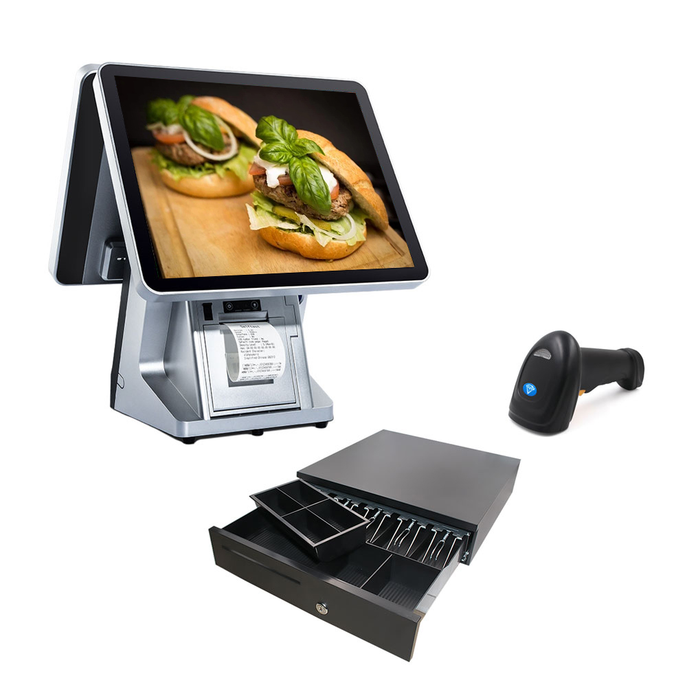 Cash Drawer Pos - 15 Inch All in One System