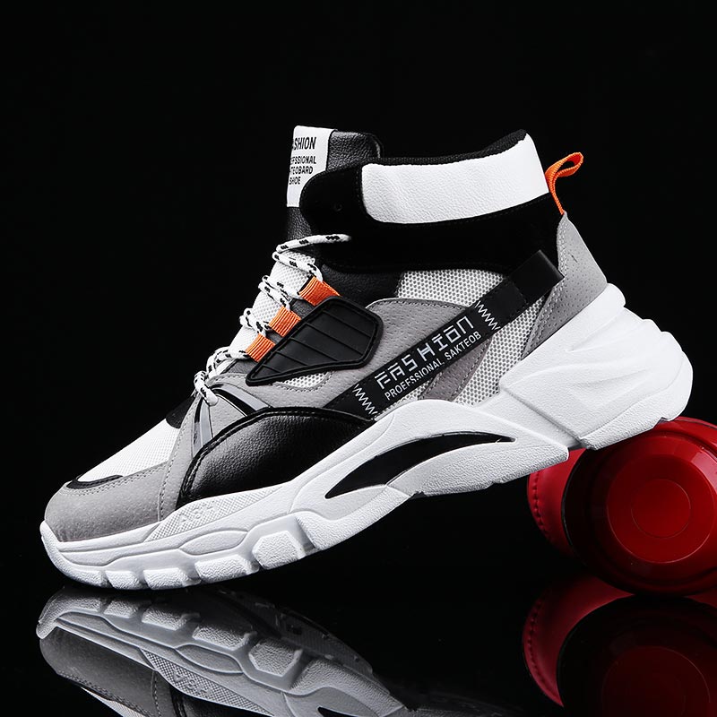Office Print Tech - Hightop Summer Men's Sport Shoes Man