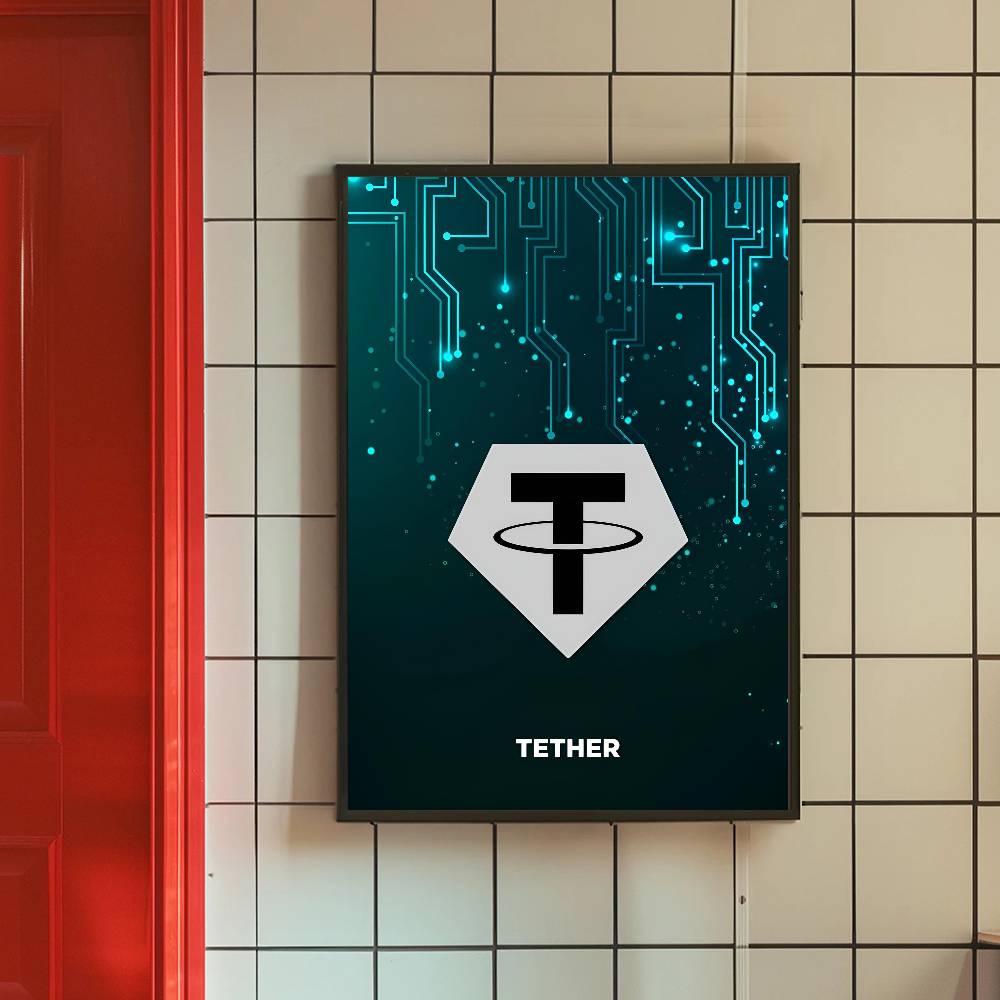 Tech Circuit Crypto Symbol Pos - Office Print Tech 评论和价格