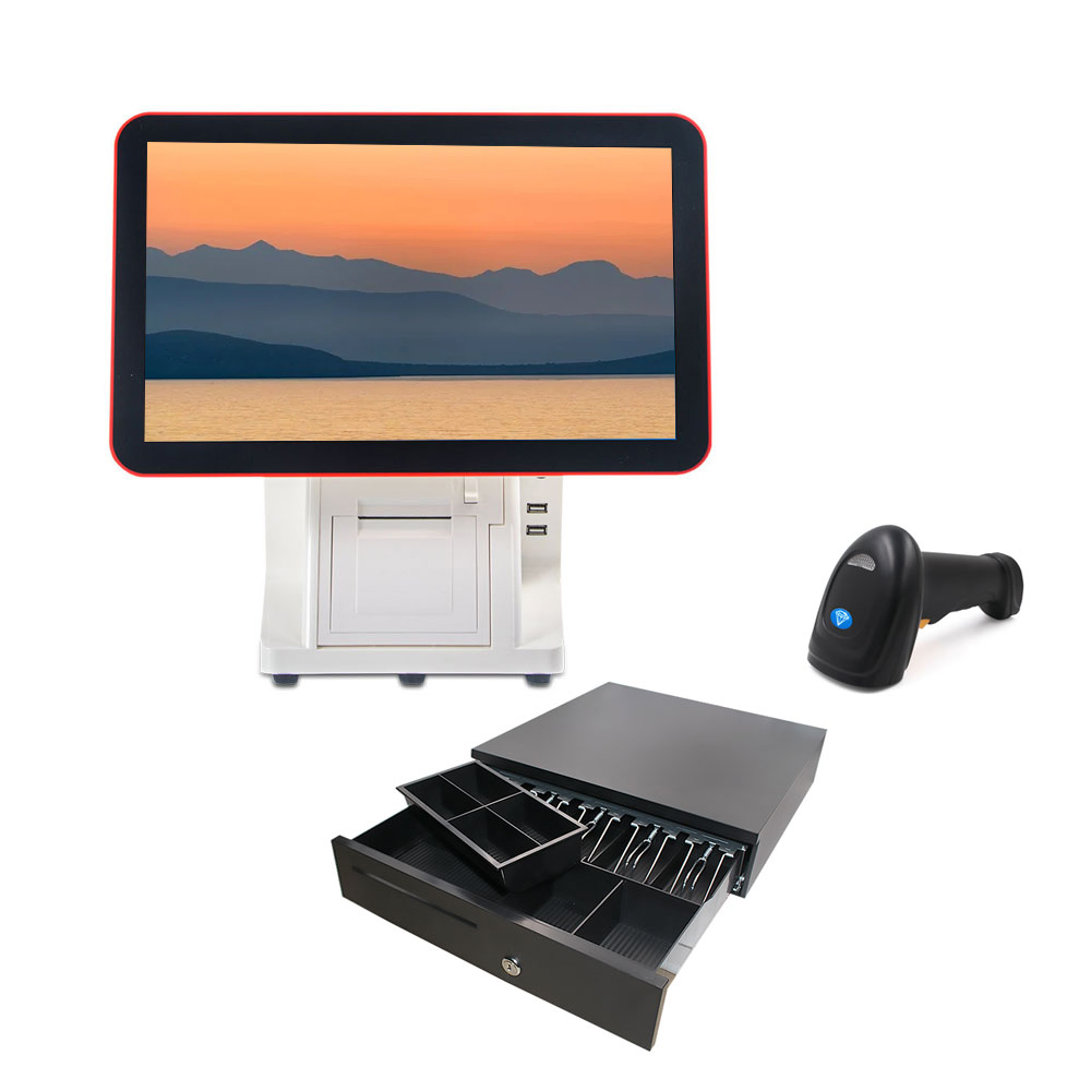 15 Inch All in One System wind - Cash Drawer Pos 评论和价格