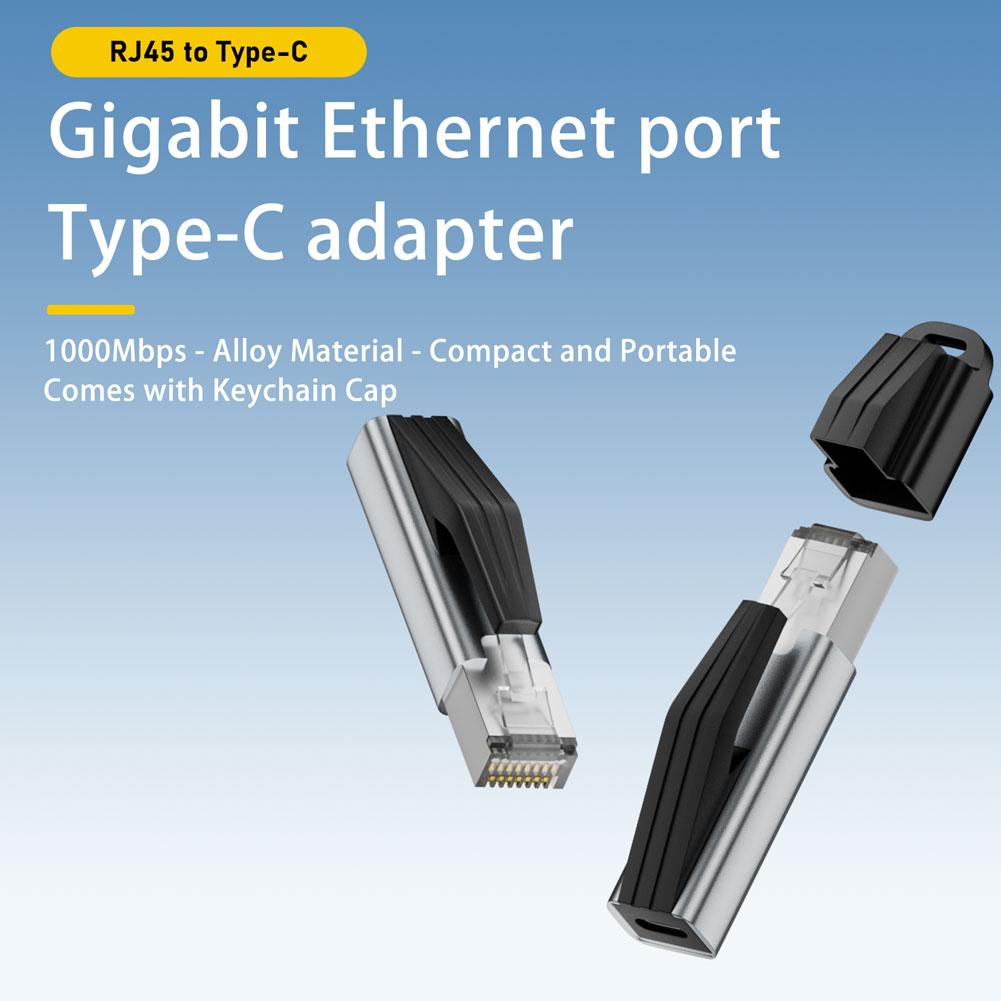 Type C to Ethernet Adapter 100 - Gigabit Network Card 评论和价格