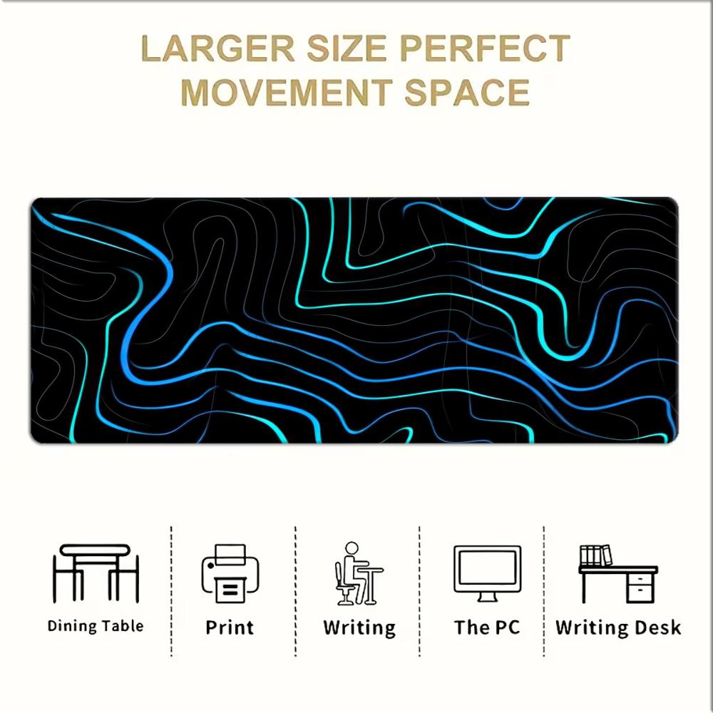 Large XXL Gaming MousePad Desk - Office Print Tech 评论和价格