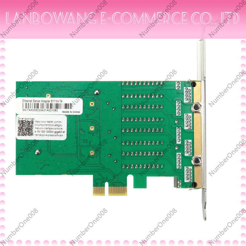 For Intel I350-T4 Quad Port Gi - Gigabit Network Card 评论和价格