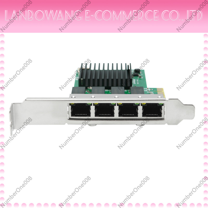 For Intel I350-T4 Quad Port Gi - Gigabit Network Card 评论和价格